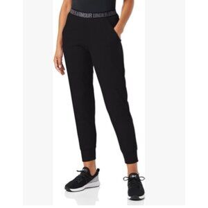 Under Armour Women's Black Play Up Pant loose jogger